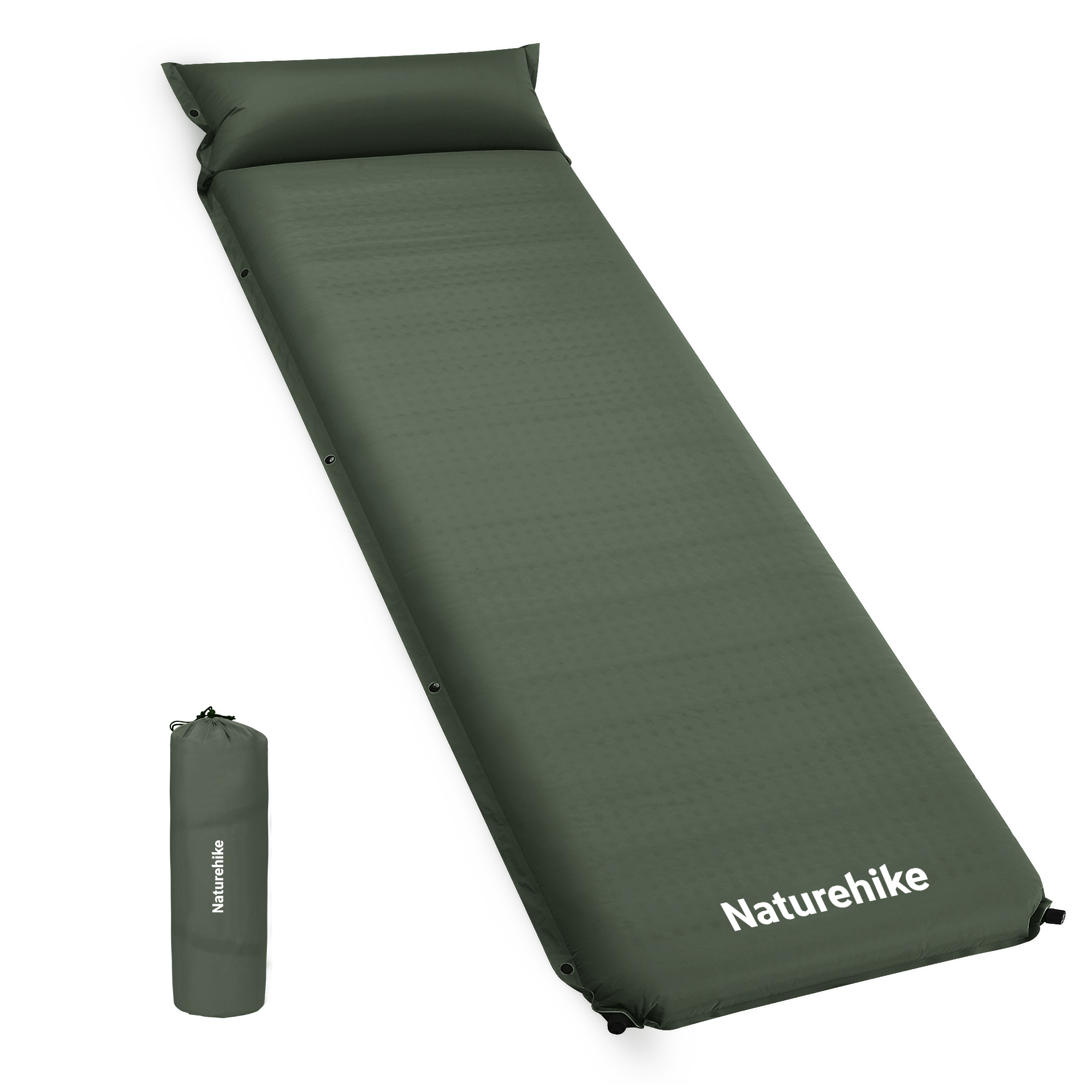 Naturehike D04エアーマット 厚手10cm 自動膨張 キャンプマット 防災