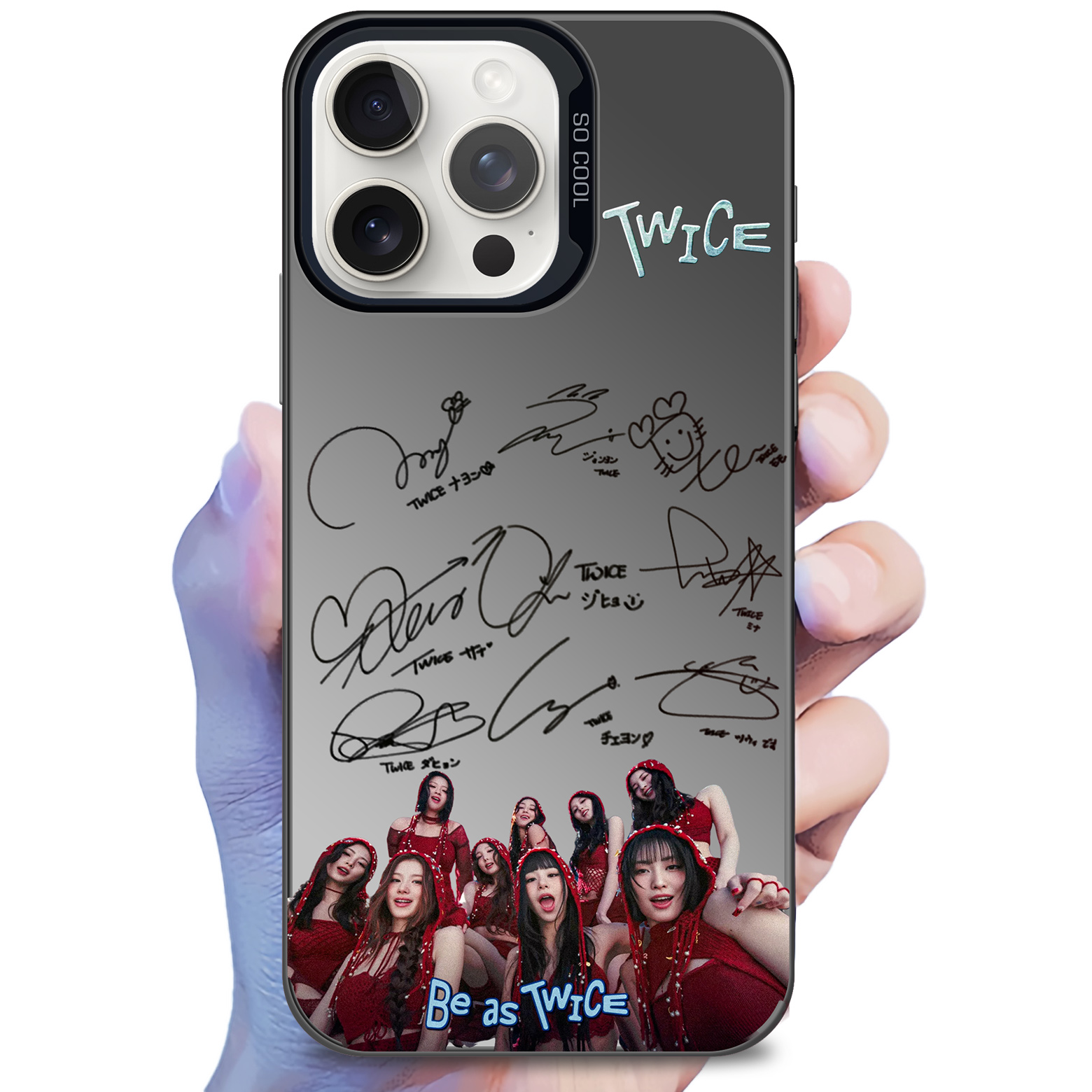 TWICE OFFICIAL GOODS | レーザーグラデーションスマートフォンケース