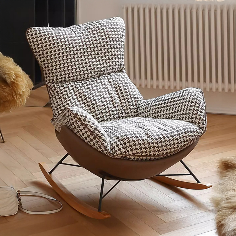 千島柄ロッキングチェア | 個性的な柄と快適な揺れ心地が魅力 – CAGUUU