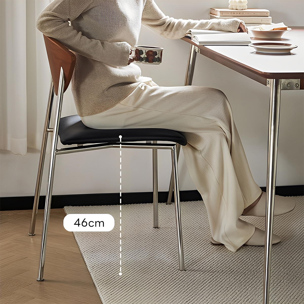 モダンデザインチェア | エレガントな佇まいと快適性を両立した