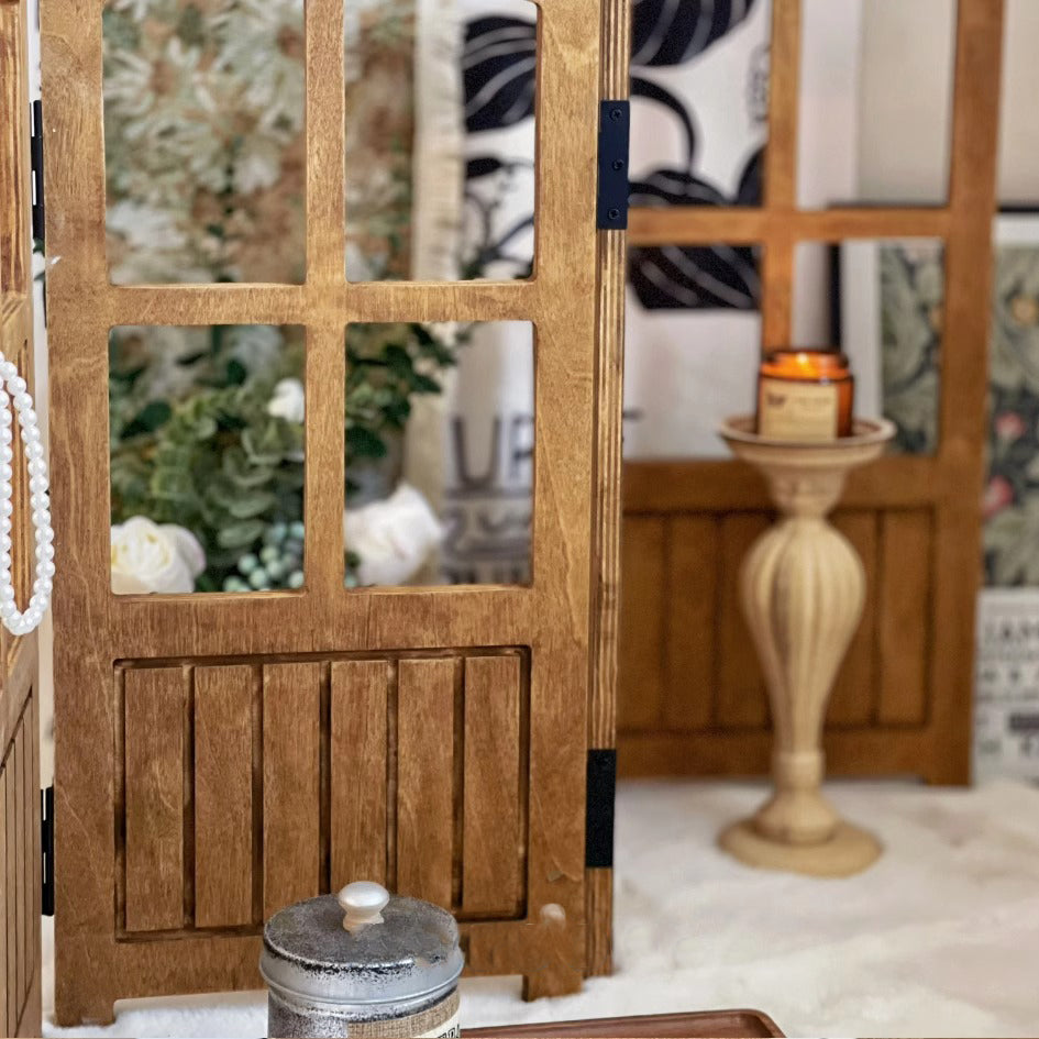 うぅさん専用 天然木の重厚感◎昭和レトロ衝立インテリア うぅさん専用