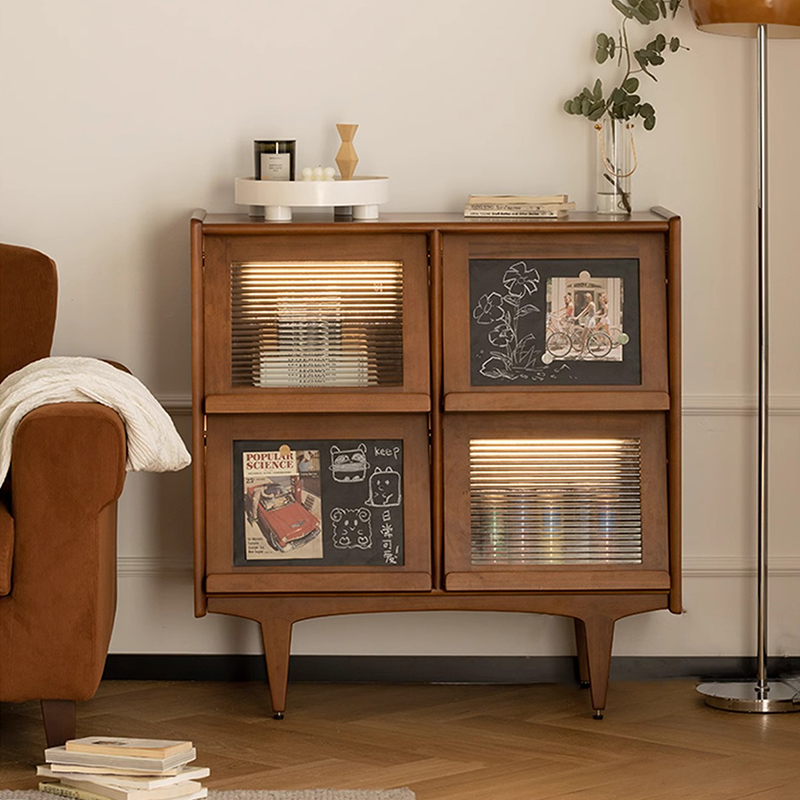 Woody Prime Boxツゲ材サイドキャビネット | 機能性の高い唯一無二の