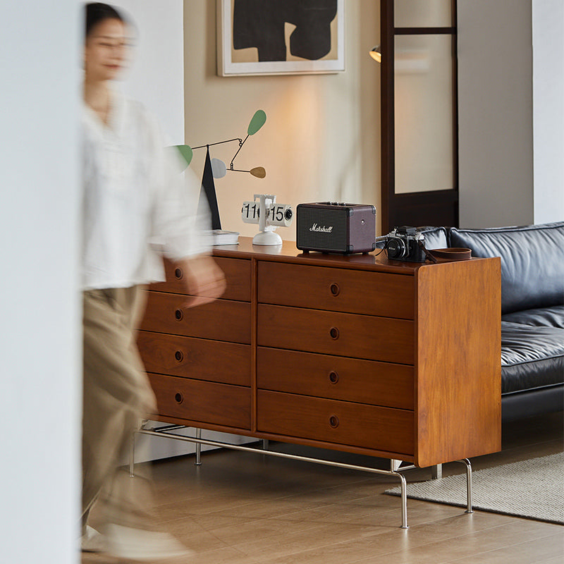 Woody Prime Boxツゲ材 レトロデザイン8マスチェスト | 北米輸入の高級