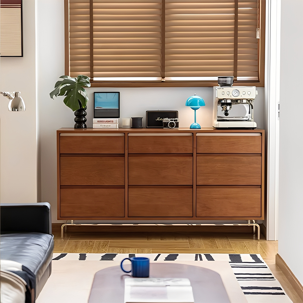 Woody Prime Boxツゲ材 収納キャビネット | 高級感と耐久性を兼ね備え