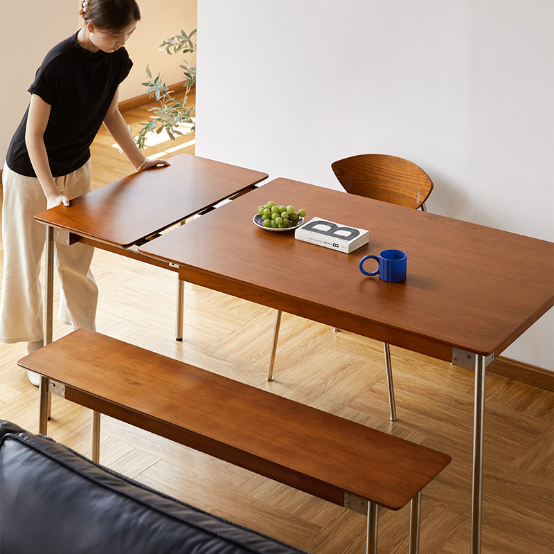 Woody Prime Boxツゲ材 伸縮式ダイニングテーブル | ツゲ材を使用した