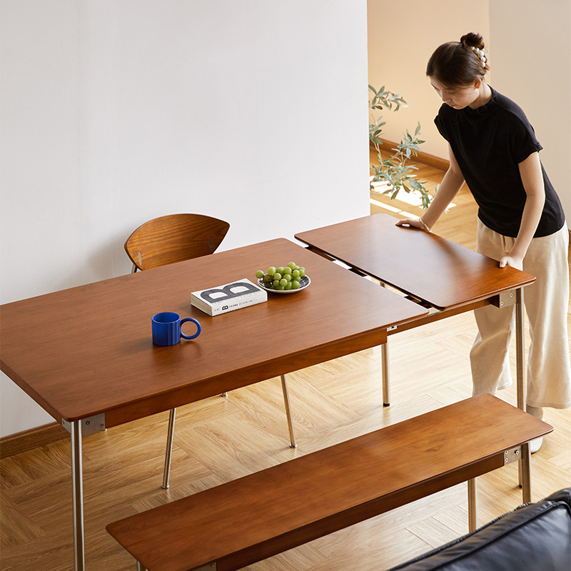 Woody Prime Boxツゲ材 伸縮式ダイニングテーブル | ツゲ材を使用した