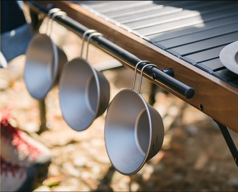 Naturehike Square Fold-IGT アウトドアテーブル ウッド ロールトップ