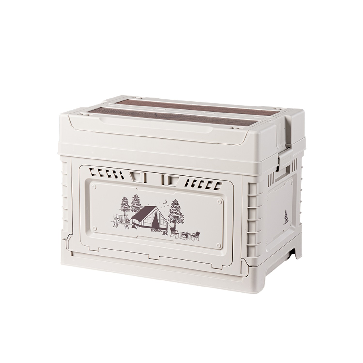 Naturehike 収納ボックス 蓋付き 引き出し 3扉付き 強い耐荷重