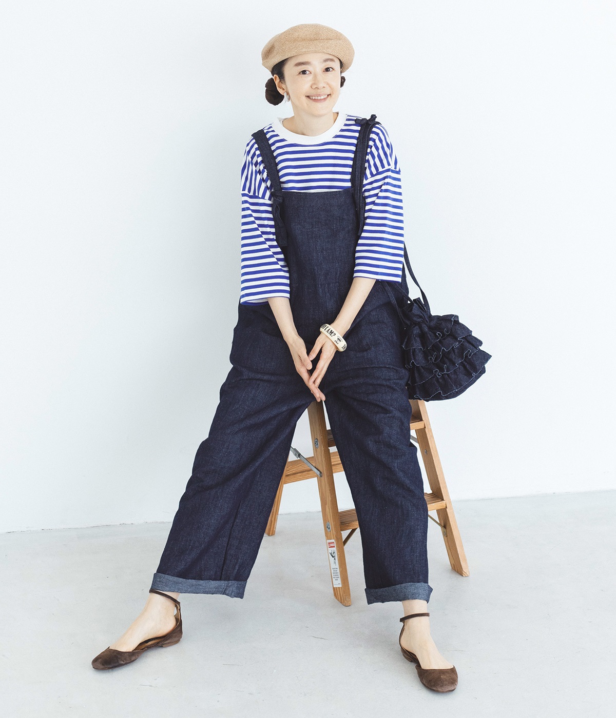 マイフェイバリットデニムサロペット｜&yarn（アンドヤーン）の商品詳細