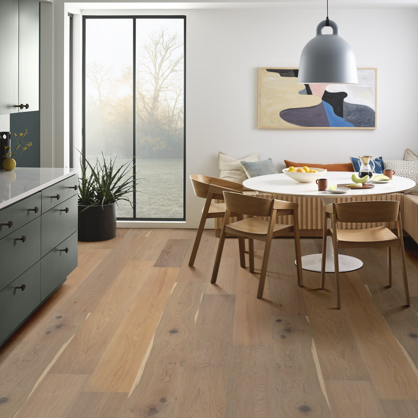 Grand Estate - Wire Brushed Hardwoods Flooring in Stanford Hall