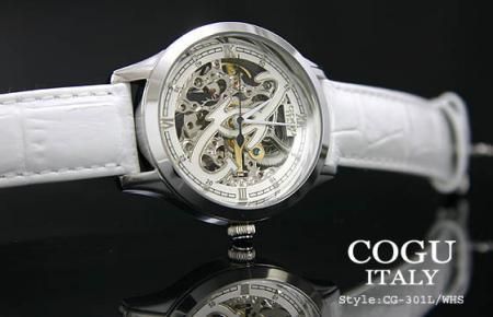 COGU】コジモグッチ CGフルスケルトン 自動巻（レディス） - 腕時計の