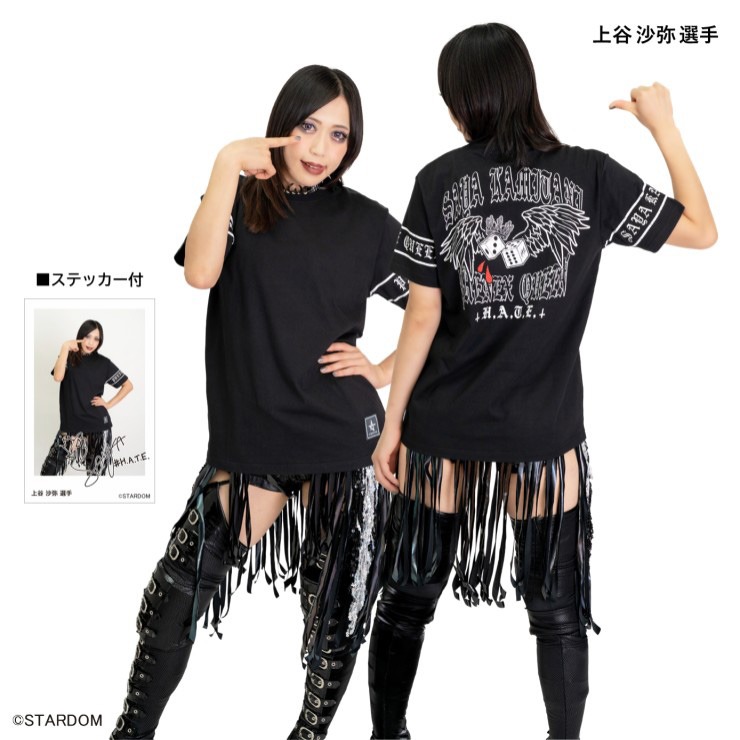 上谷沙弥 Phenex Queen Tシャツ Lサイズ STARDOM STARDOM 上谷沙弥T