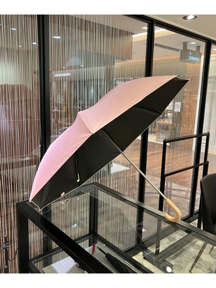 日傘】ハンウェイ (HANWAY) Powder-Shiny 折傘 晴雨兼用 一級遮光 UV