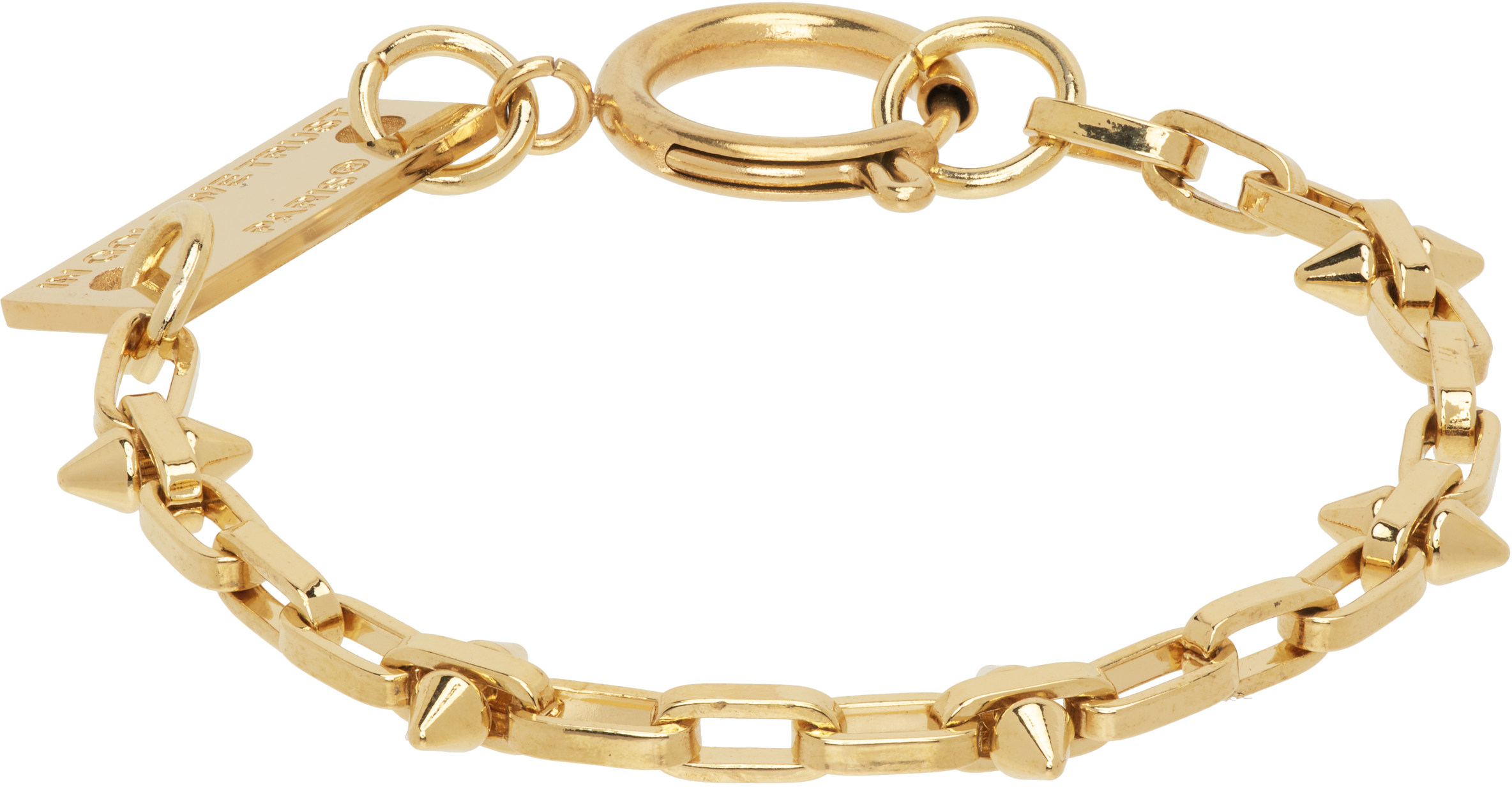 In Gold We Trust Paris jewelry for Men | SSENSE