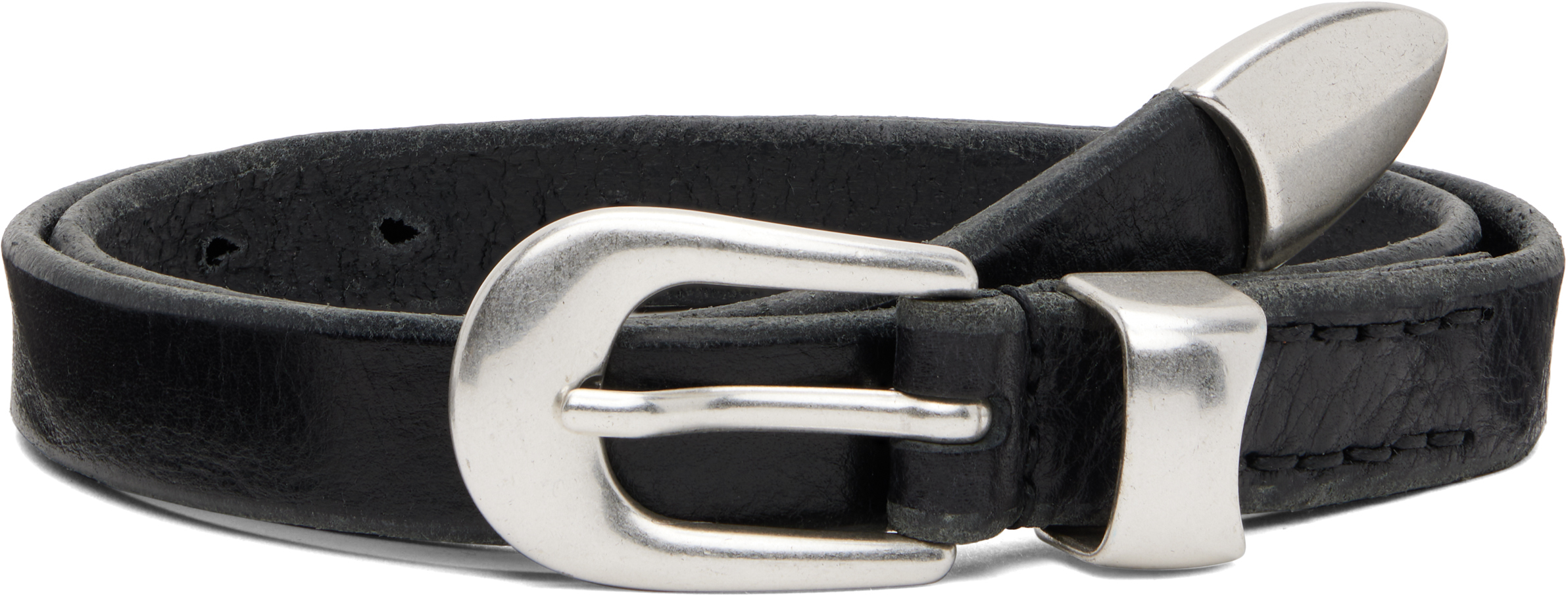 OUR LEGACY: Black 2 CM Belt | SSENSE