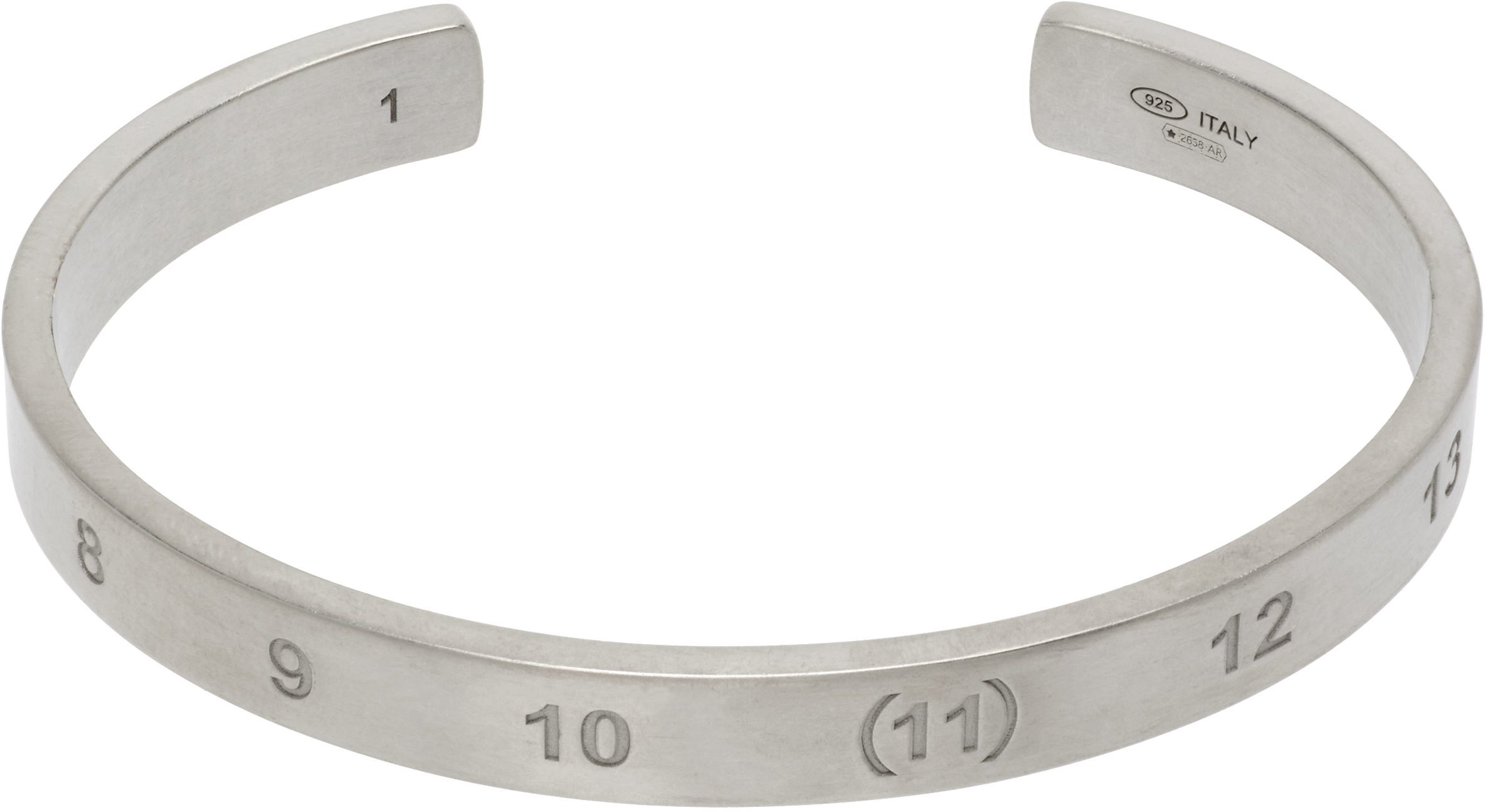 Maison Margiela: Number Reference Bracelet | SSENSE