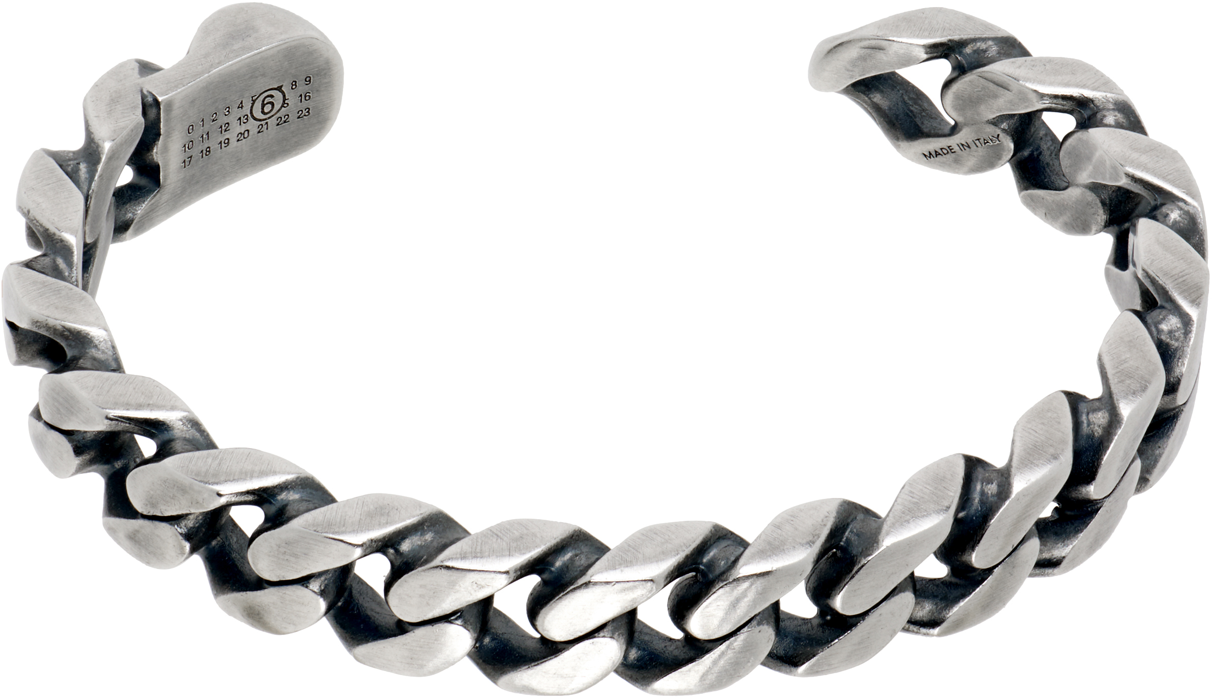 MM6 Maison Margielaのカーブチェーン ブレスレットがセール中