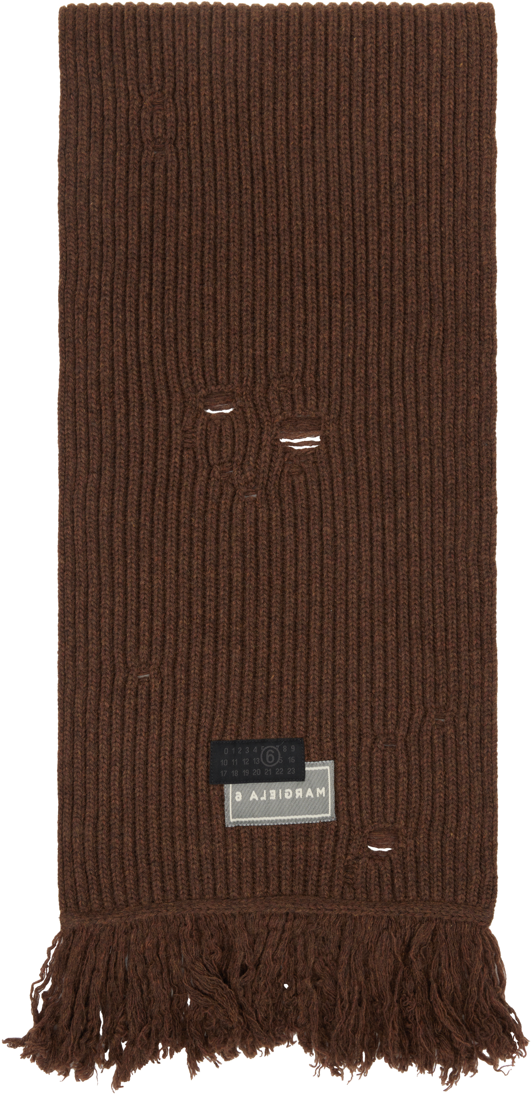 Mm6 Maison Margiela ウィメンズ ニット マフラー | SSENSE 日本