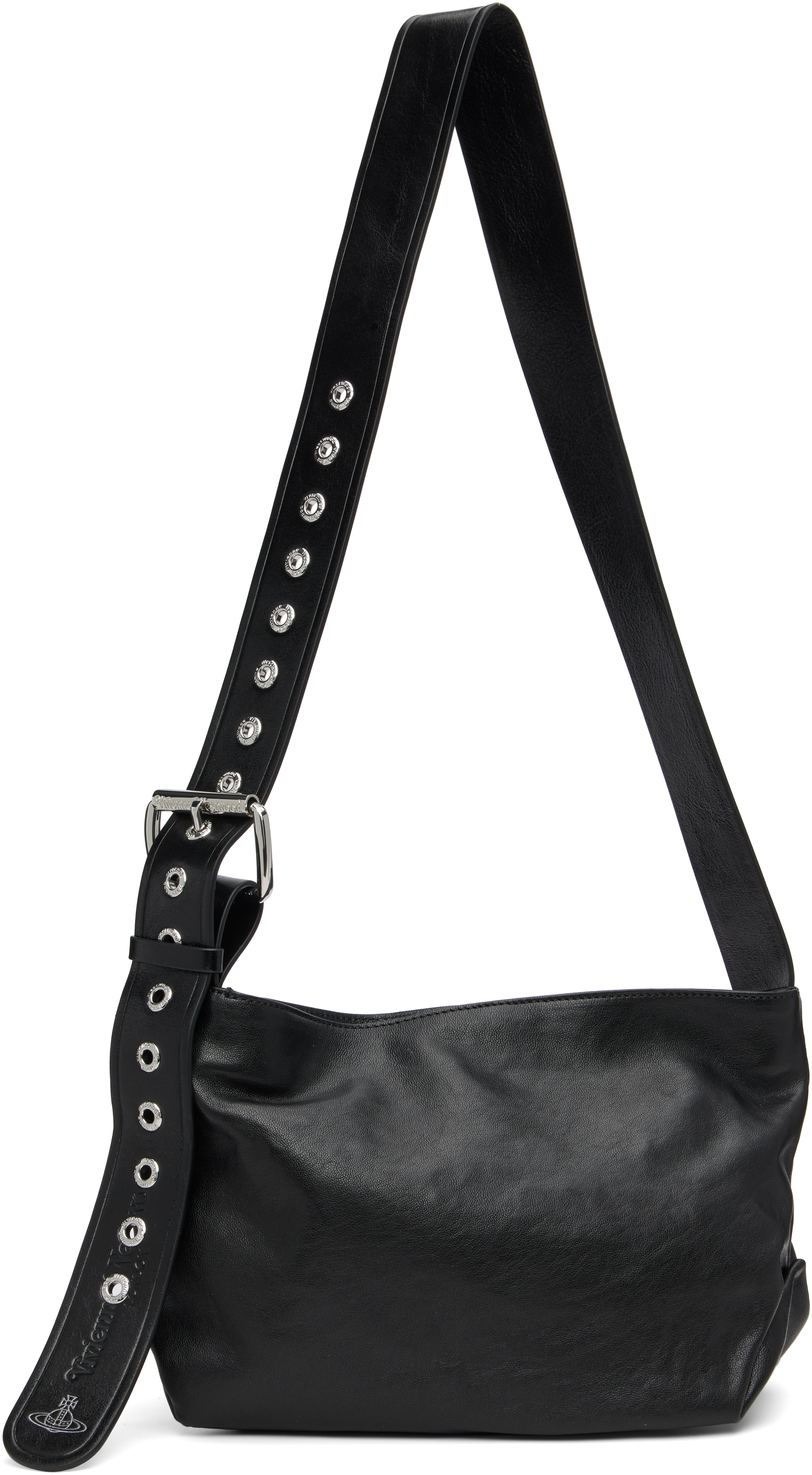 Vivienne Westwoodのブラック スモール Maxime クロスボディバッグが