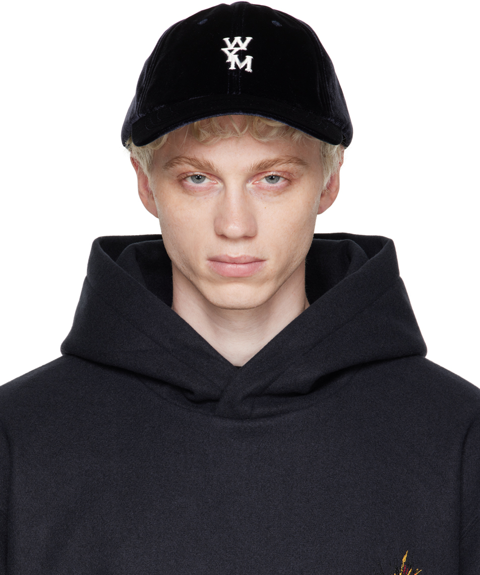 WOOYOUNGMI: ネイビー Ball キャップ | SSENSE 日本