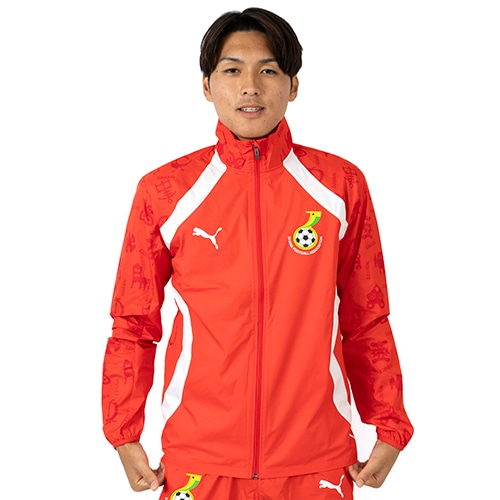 2025 ガーナ代表 プレマッチ ウーブンジャケット／サッカーショップKAMO