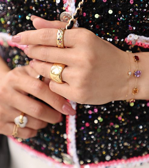 ステキな40代は手元が違う！シャネル【ココ クラッシュ】コーデ＜読者