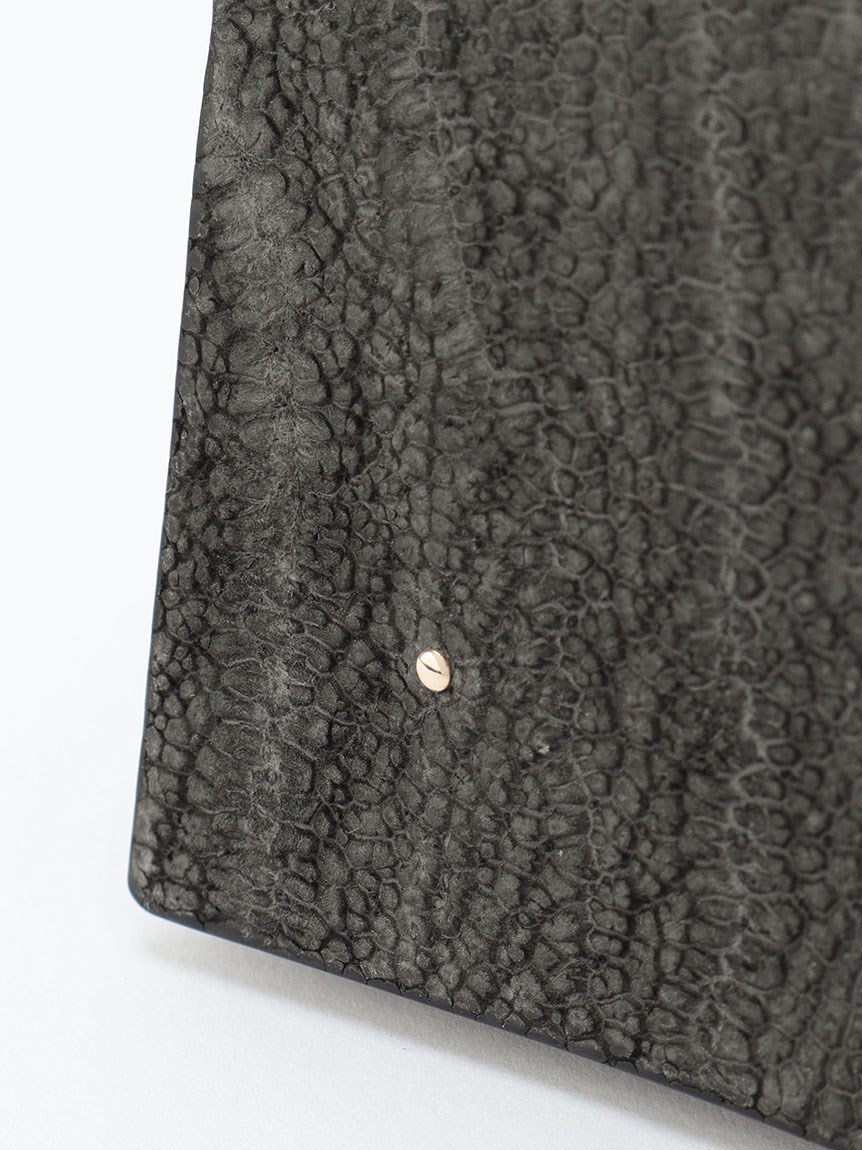 葉合せ】象革 コインケース（革小物）｜T・MBH（ティーエムビーエイチ