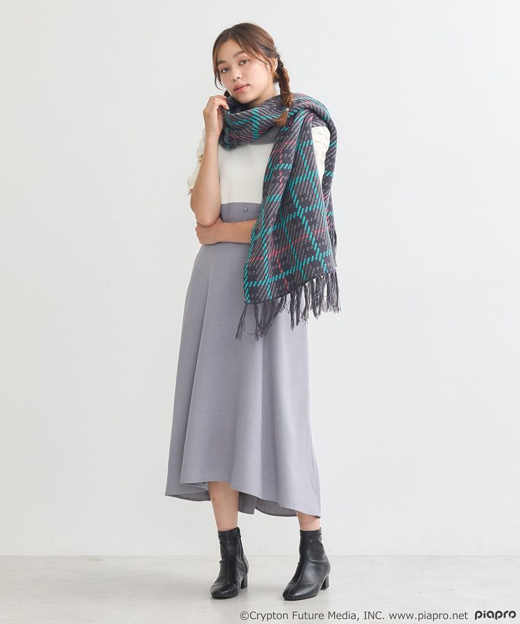 初音ミク ニットストール/earth music&ecology（アース ミュージック