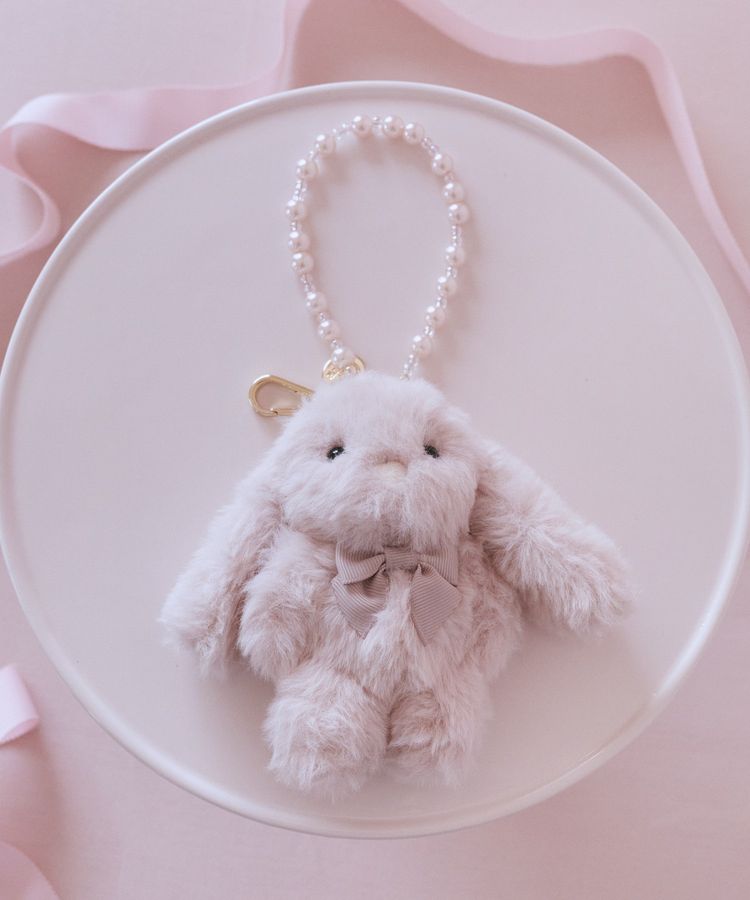 ピンクマニアうさぎチャーム/Maison de FLEUR（メゾン ド フルール）の