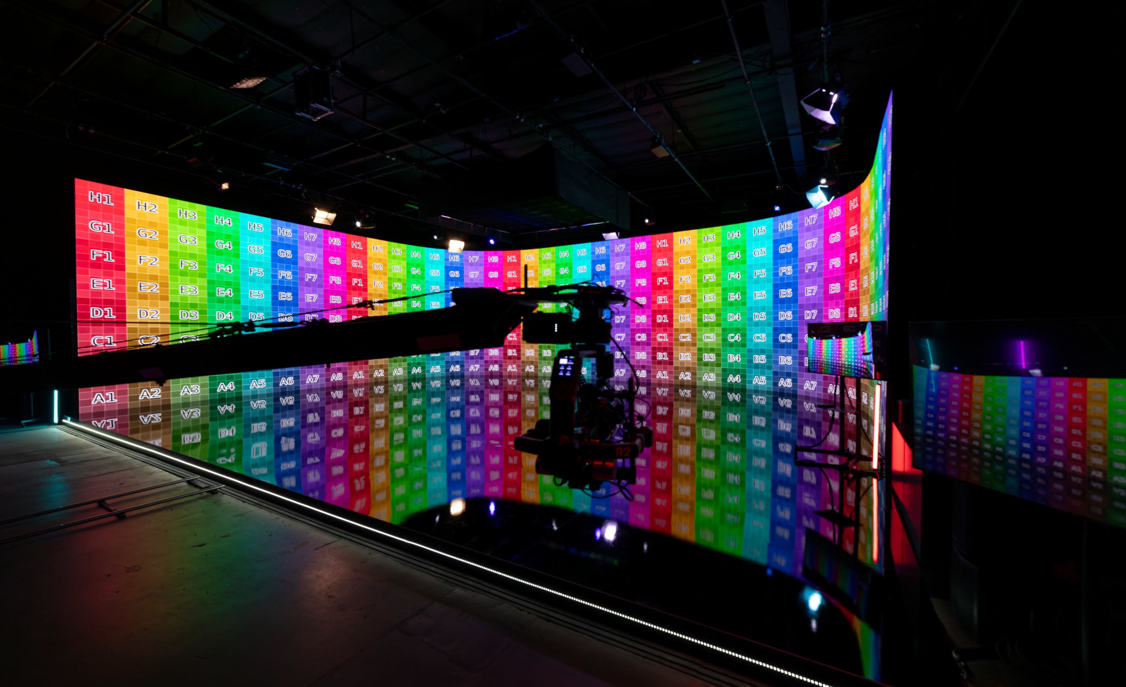 Burbank Premium XR Stage Virtual Production LED Wall Studio