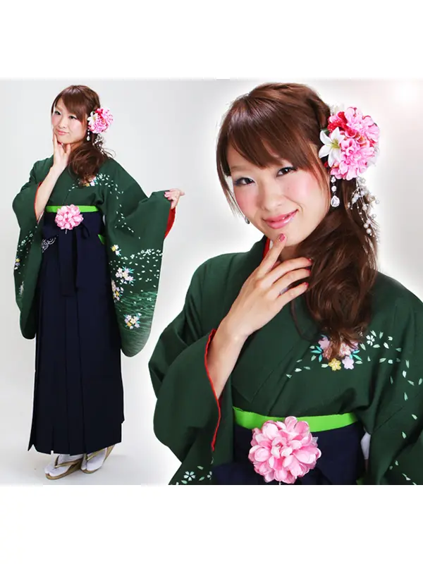 小学生の袴 | 小学校 卒業式袴（女の子） | FAR0240-H1