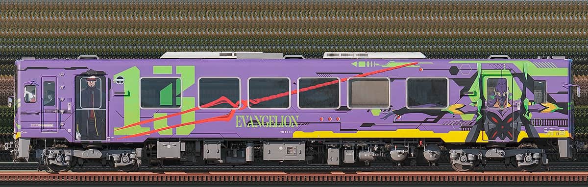 天竜浜名湖鉄道TH2100形TH2111「エヴァンゲリオンラッピング列車」の