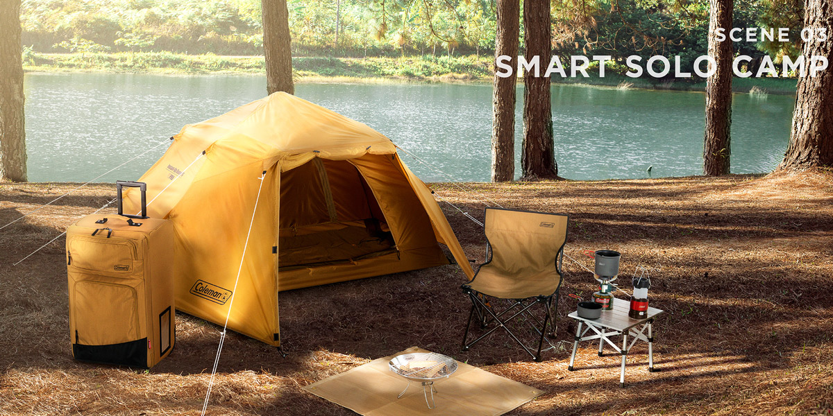 キャンプ初心者に！必要なものがバック1個にぜんぶ揃う「Coleman