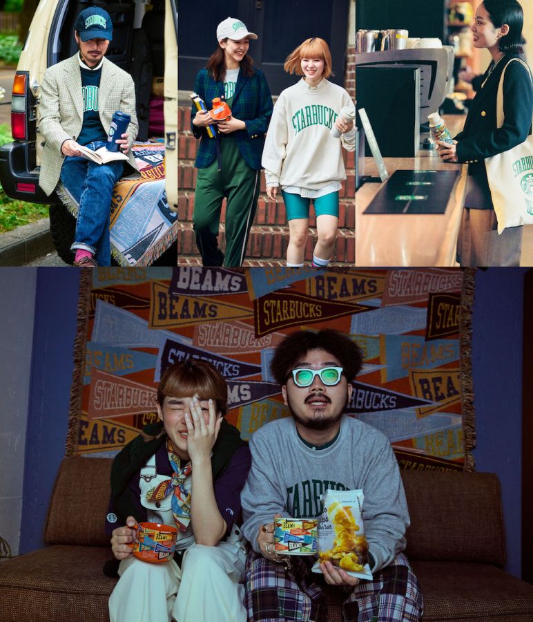 スタバ新作・グッズ】BEAMSコラボのアメリカンカレッジ風のデザインが