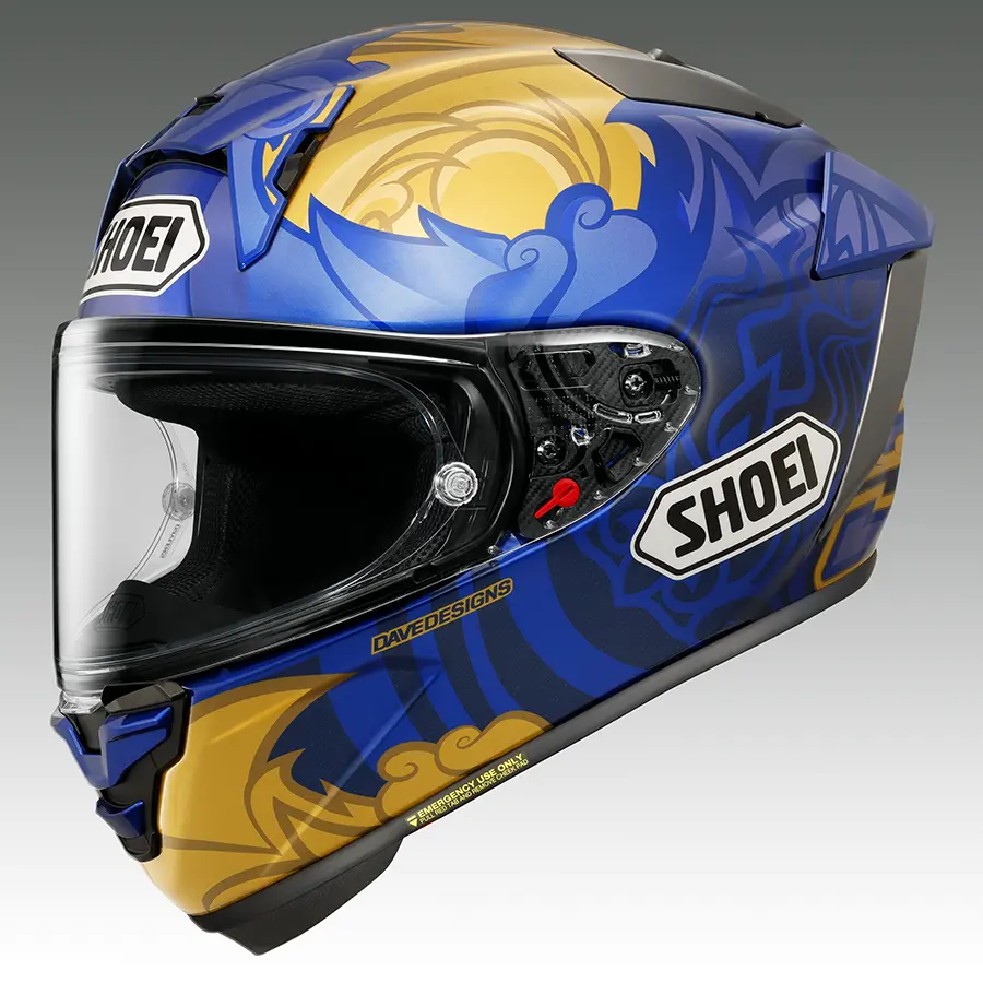 SHOEI X-Fifteen新グラフィック「MARQUEZ THAI」が4月に発売予定