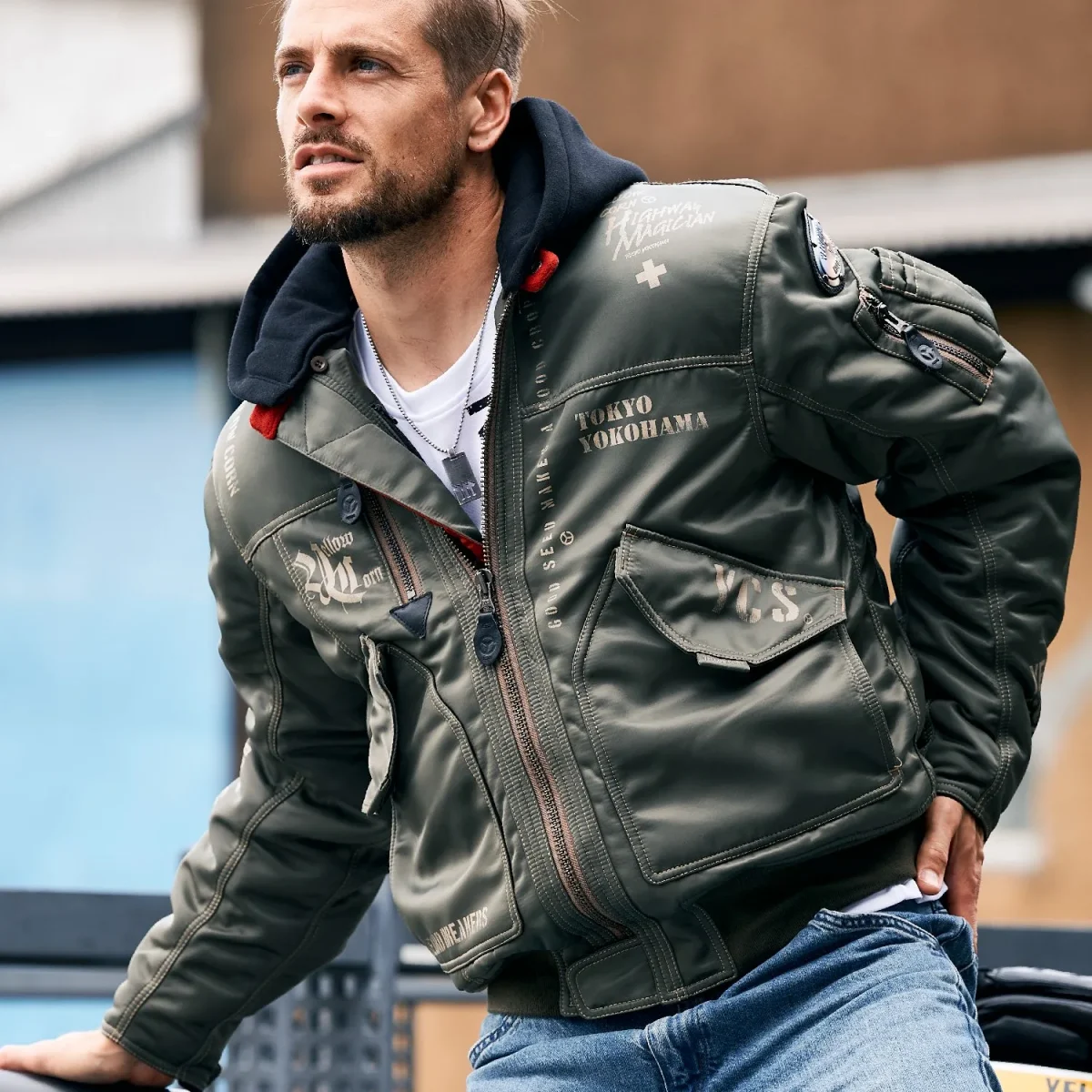 ジェニ着用 PEPPER PEPPER RACER JACKET アウター ジェニ着用 PEPPER