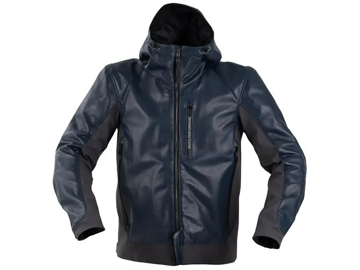 新製品】普段使いもできるフード付きレザージャケット「レギュレーター