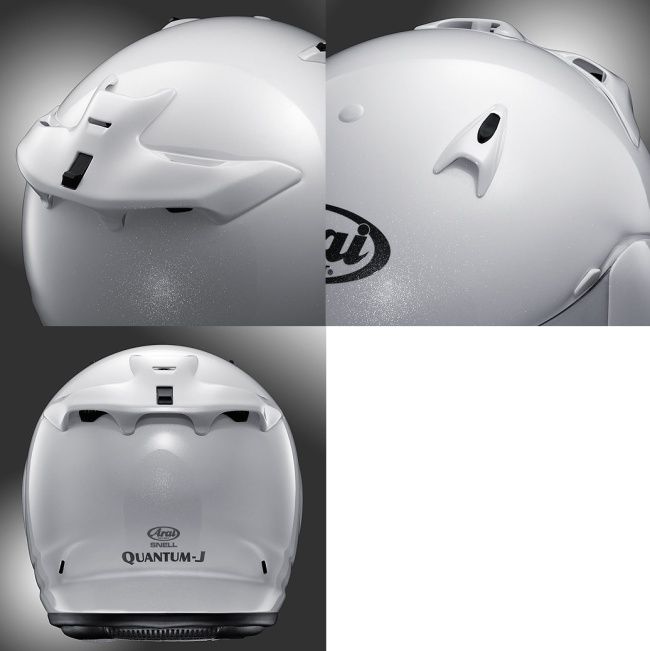 Webike | Arai アライ QUANTUM-J [クアンタム-J グラスホワイト