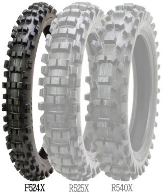 Webike | SHINKO シンコー 524X 【80/100-21 51M TT】 タイヤ CR125R