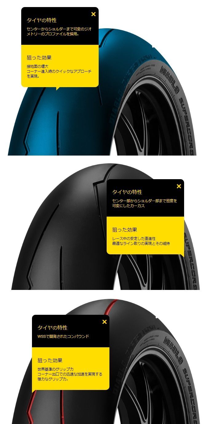 Webike | PIRELLI ピレリ DIABLO SUPERCORSA V2【200/55 ZR17 M/C 78W