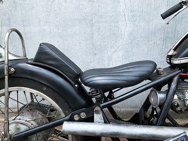 78 ピリオンパッド ピリオンシート ベイツ ハーレー BATES LEATHERS