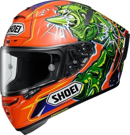 Webike | SHOEI ショウエイ X-14 POWER RUSH［X-FOURTEEN エックス