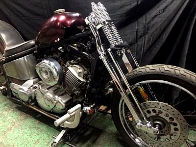 Webike | 部品屋K&W スプリンガーフォークキット ドラッグスター400