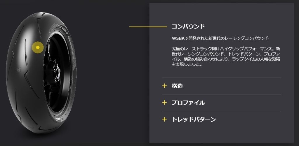 ピレリ スーパーコルサ140 SC1 ピレリ ディアブロ スーパーコルサ V4