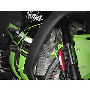 ZX-10Rに適合する｜ラジエーターコアガード・オイルクーラーコアガード