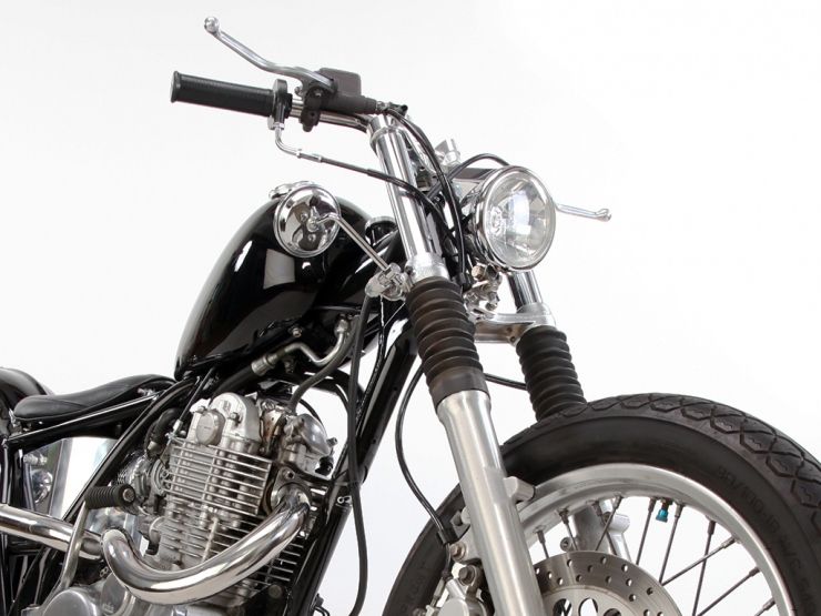 Webike | Motor Rock モーターロック ニールックミラー SR400(MR-HC031