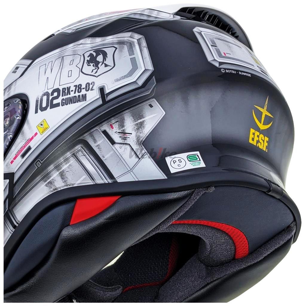 Webike | SHOEI ショウエイ Z-8 RX-78-02 ガンダム［ゼットエイト RX