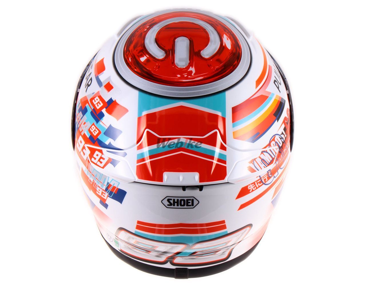 Webike | SHOEI ショウエイ Z-7 MARQUEZ POWER UP！［ゼット-セブン