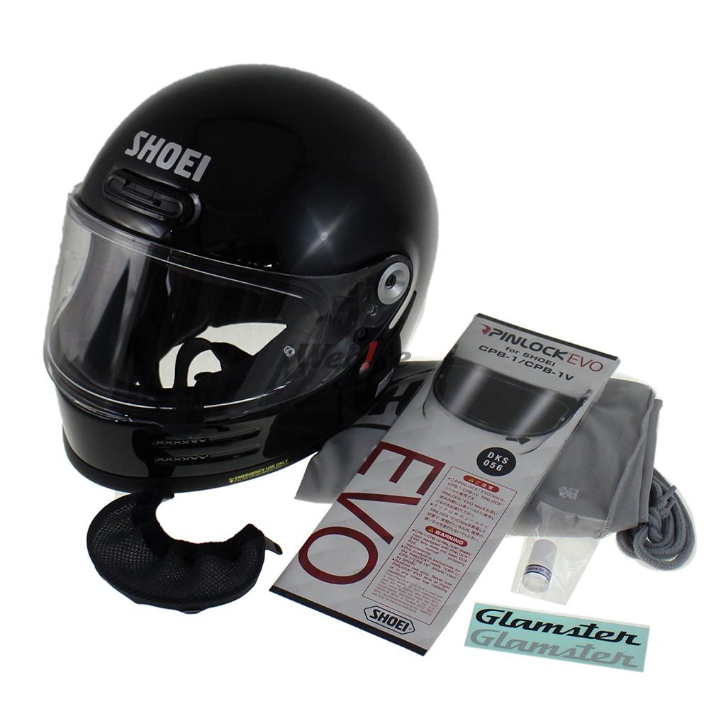 Webike | SHOEI ショウエイ Glamster［グラムスター ブラック