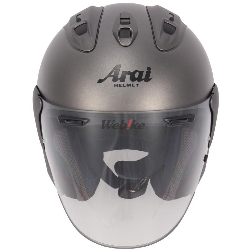 Webike | Arai アライ VZ-Ram[ブイゼット ラム エムジーグレー